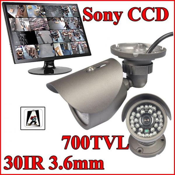 câmera sony Vanxse 1/3 deLinha suporte 3.6mm